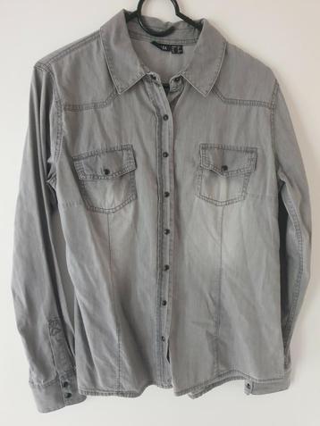 grijze spijkerblouse Esmara maat 44 beschikbaar voor biedingen