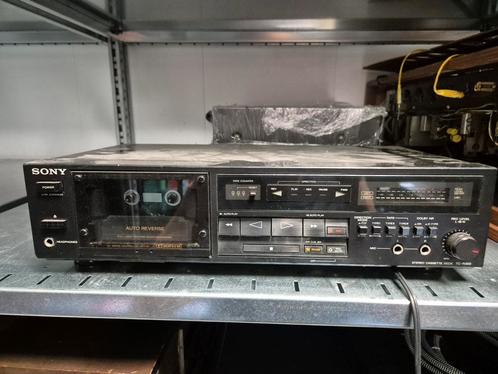 Sony TC-R303 Cassettedeck - Auto Reverse - Getest, Audio, Tv en Foto, Cassettedecks, Enkel, Sony, Auto-reverse, Tape counter, Ophalen of Verzenden