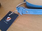 Suitable riem ijsblauw 105 cm. Nieuw, Overige kleuren, Echt leder, Nieuw, Suitable