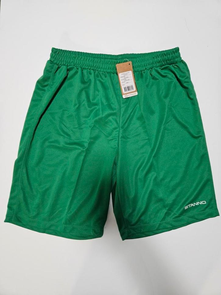 Stanno Club Pro Shorts - Groen - Maat L, Kleding | Heren, Sportkleding, Nieuw, Voetbal, Maat 52/54 (L), Groen, Ophalen of Verzenden
