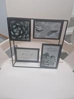 Foto lijst metaal decoratie / 4 foto’s, Ophalen of Verzenden, Nieuw