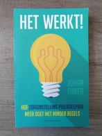 Het werkt! Johan faber hoe zorginstelling philadelphia, Boeken, Gelezen, Ophalen of Verzenden