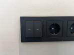 Jung Jaloezieschakelaar Drukknop A550 antraciet, Doe-het-zelf en Verbouw, Ophalen, Zo goed als nieuw, Schakelaar