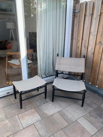 Tuinstoel met kruk (fonq) nieuw!!! beschikbaar voor biedingen