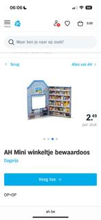 Ah mini’s kassa, winkelmand en winkeltje gezocht!, Ophalen of Verzenden