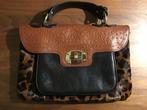 Als nieuw EDINA RONAY vitage tas leer met dierenprint, Sieraden, Tassen en Uiterlijk, Tassen | Damestassen, Ophalen of Verzenden