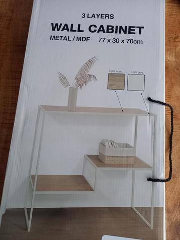 Leuke wanddecoratie 77x30x70 