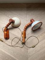 2 Steinhauer vintage wandlampen, Huis en Inrichting, Lampen | Wandlampen, Ophalen of Verzenden, Zo goed als nieuw, Kunststof, Vintage retro mid-century