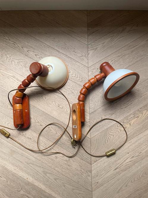 2 Steinhauer vintage wandlampen, Huis en Inrichting, Lampen | Wandlampen, Zo goed als nieuw, Kunststof, Ophalen of Verzenden