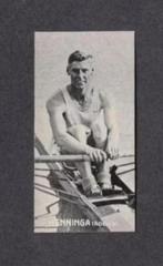 Sportplaatje Henninga Roeien Roeier Jaren 20/30., Verzamelen, Ophalen of Verzenden