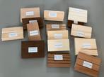 Sauna hout sample kit, Minder dan 25 mm, Ophalen of Verzenden, Zo goed als nieuw, Plank