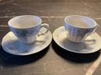 2 fraaie vintage kop en schotel van Bavaria, Ophalen, Zo goed als nieuw, Overige stijlen, Kop(pen) en/of Schotel(s)