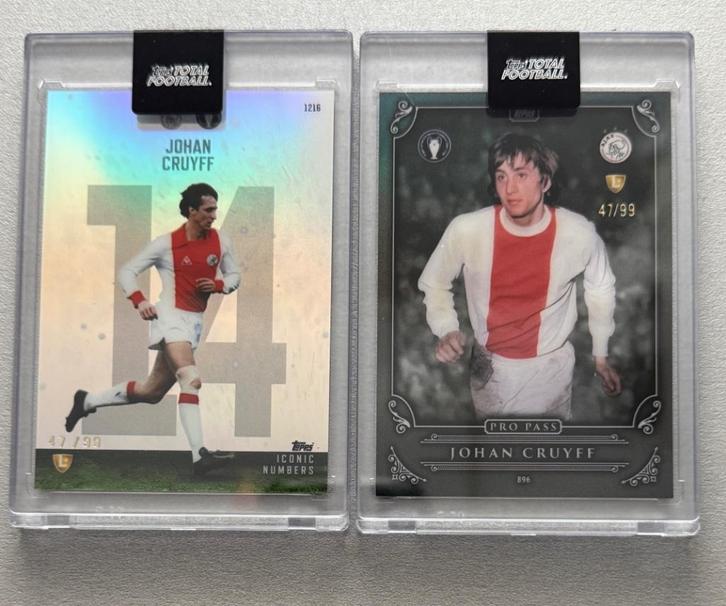 Johan Cruyff Topp Iconic + Pro /99, Hobby en Vrije tijd, Stickers en Plaatjes, Zo goed als nieuw, Plaatje, Verzenden