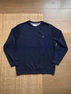 Gant Shield Sweater Met Ronde Hals in Evening Blue Maat XL, GANT, Verzenden, Blauw, Maat 56/58 (XL)
