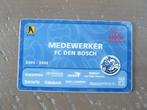Medewerker  Fc Den Bosch kaart. 2005/2006  Witte achterkant, Verzamelen, Ophalen of Verzenden, Gebruikt, Overige binnenlandse clubs