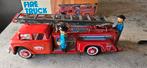 Blikken Brandweerauto - Verzamelaarsobject, Niet bekend, Ophalen of Verzenden, Zo goed als nieuw, Bus of Vrachtwagen