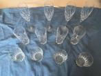 Set van 4 kristallen champagne,longdrink,waterglazen, Ophalen