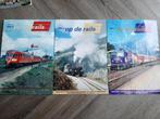 Op de rails verschillende catalogussen., Wisselstroom, Gebruikt, Märklin, Boek, Tijdschrift of Catalogus
