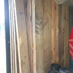 Houten balken - Grenen, Doe-het-zelf en Verbouw, Hout en Planken, Gebruikt, 25 tot 50 mm, Grenen, Ophalen of Verzenden