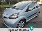 Toyota Aygo 1.0-12V +/AUTOMAAT/5DRS/AIRCO/ZEER GOED ONDERHOU, Stof, Gebruikt, Zwart, Origineel Nederlands