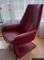 Relax fauteuil, Ophalen, Zo goed als nieuw, 50 tot 75 cm, Leer