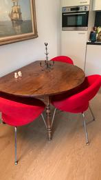 Antieke eiken klaptafel, Antiek en Kunst, Ophalen