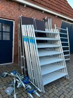TE KOOP NIEUWE EUROSCAFFOLD STEIGERS, Doe-het-zelf en Verbouw, Steigers, Ophalen, Nieuw, Rolsteiger of Kamersteiger, 5 meter of hoger