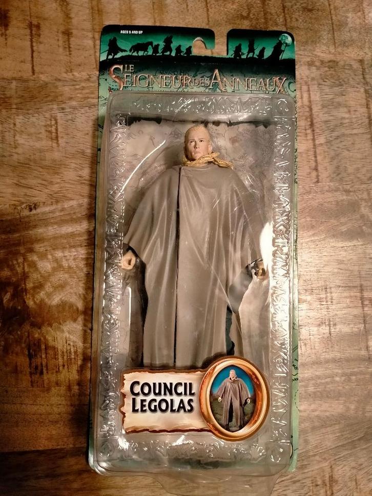 Lord of the Rings Council Legolas actie figuur Toybiz Marvel, Verzamelen, Lord of the Rings, Zo goed als nieuw, Actiefiguurtje