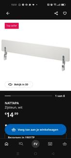 Nattapa Zijsteun / Bedhekje - Valbescherming, Ophalen of Verzenden, Zo goed als nieuw, 140 tot 160 cm, Minder dan 70 cm