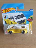 VW T3 custom/personnalise kleur Geel Hotwheels, Hobby en Vrije tijd, Ophalen of Verzenden, Nieuw, Auto