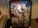Schilderij Vrijheidsbeeld amerika ., Minder dan 50 cm, 50 tot 75 cm, Nieuw, Ophalen of Verzenden