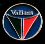 Valiant speld rood-blauw-zwart, Verzenden, Nieuw, Transport, Speldje of Pin