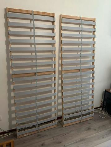 Ikea Tarva bedframe 140x200 + lattenbodems - afbeelding 3
