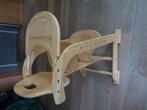 Kinderstoel Tiamo Wood collection, Kinderen en Baby's, Kinderstoelen, Ophalen, Gebruikt, Meegroeistoel, Afneembaar eetblad