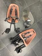Yepp SET Voorzitje Maxi Easyfit Achterzitje Windscherm, Voetsteuntjes, Yepp (GMG), Voorzitje, Zo goed als nieuw