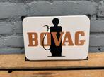 BOVAG Benzinepomp emaille reclame bordje, Antiek en Kunst, Ophalen of Verzenden
