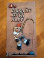 Jie Gantofta Sweden keramiek wandplaat vintage, Ophalen of Verzenden, Gebruikt