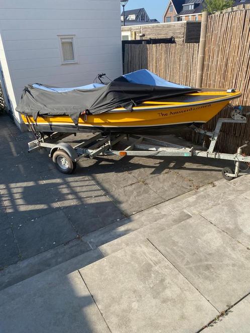 Mastercraft speedboot, Watersport en Boten, Speedboten, Gebruikt, 3 tot 6 meter, Benzine, Minder dan 70 pk, Polyester, Buitenboordmotor