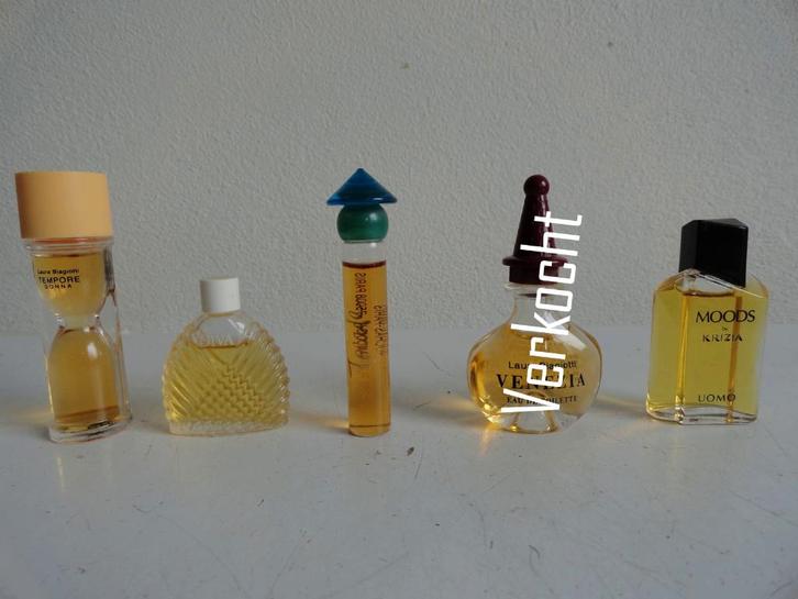Miniatuurtjes, Ungaro, Biagiotti, Rochas en Krizia zeldzaam, Sieraden, Tassen en Uiterlijk, Uiterlijk | Parfum, Nieuw, Ophalen of Verzenden