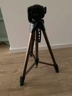 Camera/Film Statief - Driepoot, Gebruikt, 150 tot 175 cm, Met balhoofd, Ophalen of Verzenden