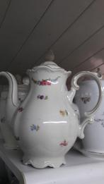Koffiepot Kronester Bavaria met bloemboeketjes / roze roosje, Ophalen of Verzenden