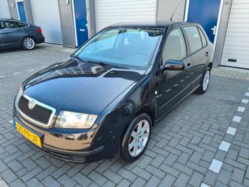Skoda Fabia 1.4 55KW 2004 Zwart beschikbaar voor biedingen