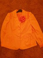 Oranje Damescolbertje met Bloem - Maat 38, Kleding | Dames, Maat 38/40 (M), Oranje, Ophalen of Verzenden, Zo goed als nieuw