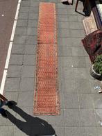 Loper Perzische Tapijt Heriz 450x71 cm Oosters Antique, Gebruikt, Overige kleuren, Wol, 200 cm of meer