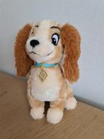 Disney - Lady en de Vagebond - Knuffel - Hond - Lady - 30 cm, Ophalen of Verzenden, Zo goed als nieuw, Overige typen