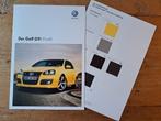 Volkswagen Golf GTI Pirelli brochure - 2008, Boeken, Volkswagen, Ophalen of Verzenden, Zo goed als nieuw