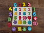 Houten cijferpuzzel - Zo goed als nieuw!, Ophalen of Verzenden, Zo goed als nieuw, Puzzelen