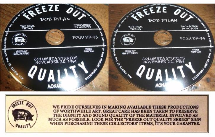 cd Bob Dylan - November 20+22, 1961 - complete studio - 2cd, Cd's en Dvd's, Cd's | Pop, Zo goed als nieuw, 1960 tot 1980, Ophalen of Verzenden