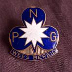 Padvinders: Oude Emaille Speld NPG Wees Bereid, Verzenden, Gebruikt, Embleem, Speld of Insigne