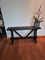 Houten bankjes 115x50x20 cm., Huis en Inrichting, Tafels | Sidetables, Ophalen, 100 tot 150 cm, Zo goed als nieuw, 25 tot 50 cm